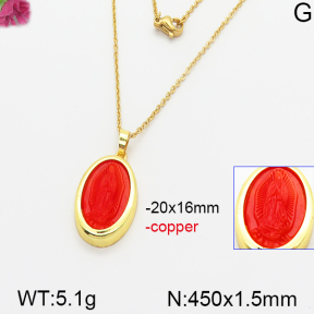 Fashion Copper Necklace  F5N400399vbmb-J66