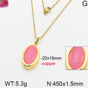 Fashion Copper Necklace  F5N400402vbmb-J66