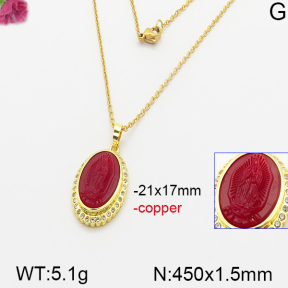 Fashion Copper Necklace  F5N400409vbnb-J66