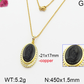 Fashion Copper Necklace  F5N400414vbnb-J66