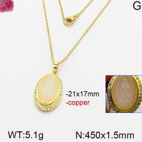 Fashion Copper Necklace  F5N400416vbnb-J66