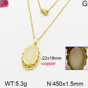 Fashion Copper Necklace  F5N400420vbnb-J66
