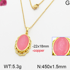 Fashion Copper Necklace  F5N400425vbnb-J66