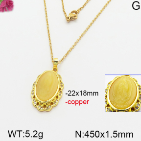 Fashion Copper Necklace  F5N400428vbnb-J66