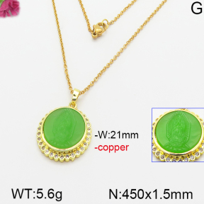 Fashion Copper Necklace  F5N400429vbnb-J66