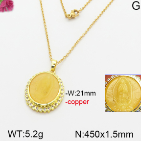 Fashion Copper Necklace  F5N400437vbnb-J66
