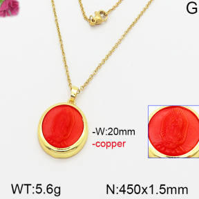 Fashion Copper Necklace  F5N400441vbmb-J66