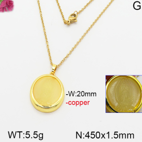 Fashion Copper Necklace  F5N400442vbmb-J66