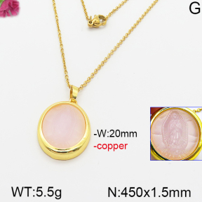 Fashion Copper Necklace  F5N400443vbmb-J66