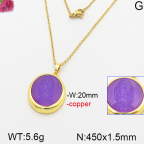 Fashion Copper Necklace  F5N400444vbmb-J66