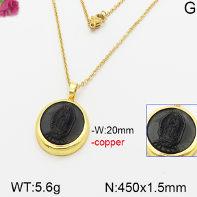 Fashion Copper Necklace  F5N400445vbmb-J66