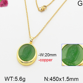 Fashion Copper Necklace  F5N400446vbmb-J66