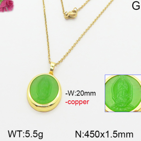 Fashion Copper Necklace  F5N400447vbmb-J66