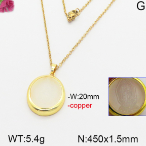 Fashion Copper Necklace  F5N400448vbmb-J66