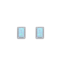925 Silver Earrings  Weight:0.88g  Size:3*5mm  JE1144ailo-Y08  RHE1043-1