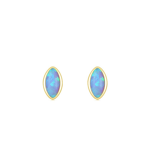 925 Silver Earrings  Weight:0.72g  Size:4.4*7.5mm  JE1145vihl-Y08  RHE1061