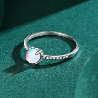 925 Silver Ring  Weight:1.02g  Size:5*5mm  5#--9#  JR1147vhpp-Y08 RHR991-2