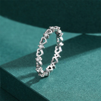 925 Silver Ring  Weight:1.56g  Size:3.1mm  5#--9#  JR1152vhoa-Y08  RHR1093