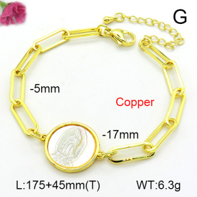 Fashion Copper Bracelet  F7B300605vbnl-L017