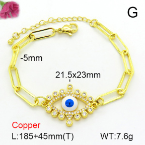 Fashion Copper Bracelet  F7B300609vbnl-L017