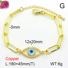 Fashion Copper Bracelet  F7B300610vbnl-L017