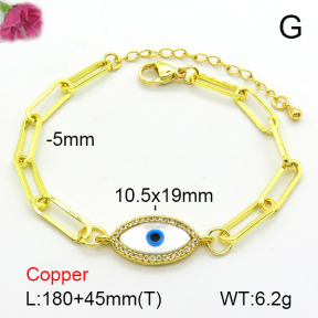 Fashion Copper Bracelet  F7B300612vbnl-L017