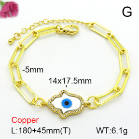 Fashion Copper Bracelet  F7B300614vbnl-L017