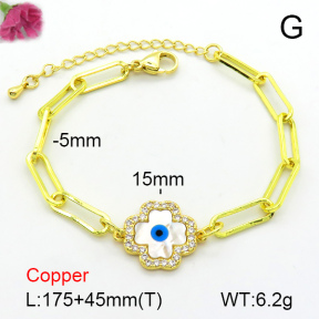 Fashion Copper Bracelet  F7B300616vbnl-L017
