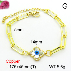 Fashion Copper Bracelet  F7B300617vbnl-L017