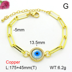 Fashion Copper Bracelet  F7B300620vbnl-L017