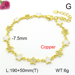 Fashion Copper Bracelet  F7B300639bhva-L017