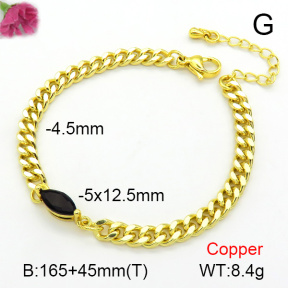 Fashion Copper Bracelet  F7B401156ablb-L024