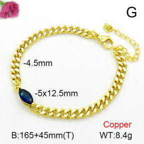 Fashion Copper Bracelet  F7B401158ablb-L024