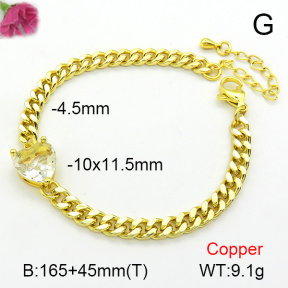 Fashion Copper Bracelet  F7B401162ablb-L024