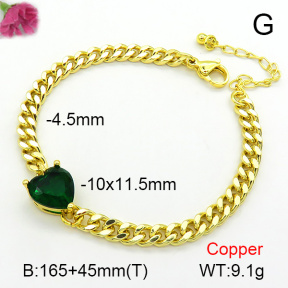 Fashion Copper Bracelet  F7B401163ablb-L024