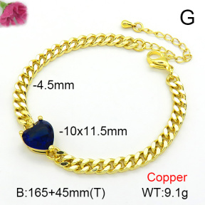 Fashion Copper Bracelet  F7B401164ablb-L024