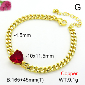 Fashion Copper Bracelet  F7B401165ablb-L024