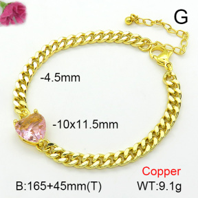 Fashion Copper Bracelet  F7B401166ablb-L024