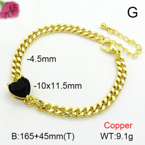 Fashion Copper Bracelet  F7B401167ablb-L024