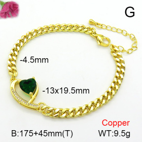 Fashion Copper Bracelet  F7B401168bbml-L024