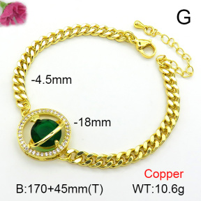 Fashion Copper Bracelet  F7B401173bbml-L024