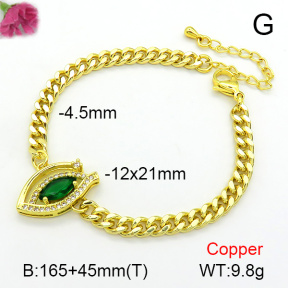 Fashion Copper Bracelet  F7B401177bbml-L024