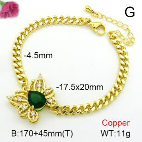Fashion Copper Bracelet  F7B401181bbml-L024