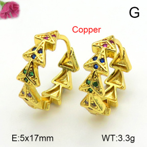 Fashion Copper Earrings  F7E400637ablb-L024