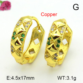 Fashion Copper Earrings  F7E400641ablb-L024