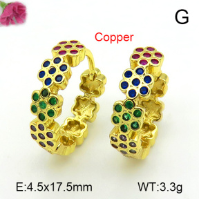 Fashion Copper Earrings  F7E400642vbmb-L024