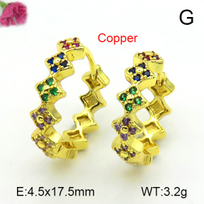 Fashion Copper Earrings  F7E400643ablb-L024