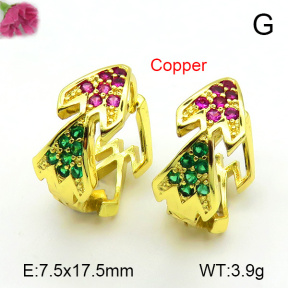 Fashion Copper Earrings  F7E400651ablb-L024