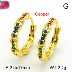 Fashion Copper Earrings  F7E400653ablb-L024