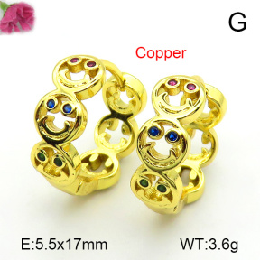 Fashion Copper Earrings  F7E400654ablb-L024